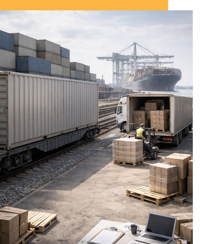 Мультимодальные перевозки грузов по миру от 45887 руб