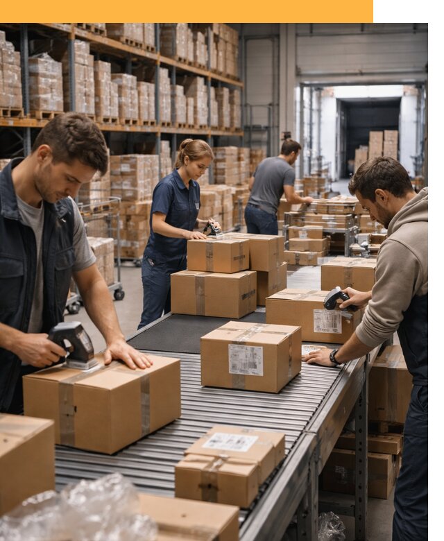 Доставка товаров для маркетплейсов от двери до склада от 7648