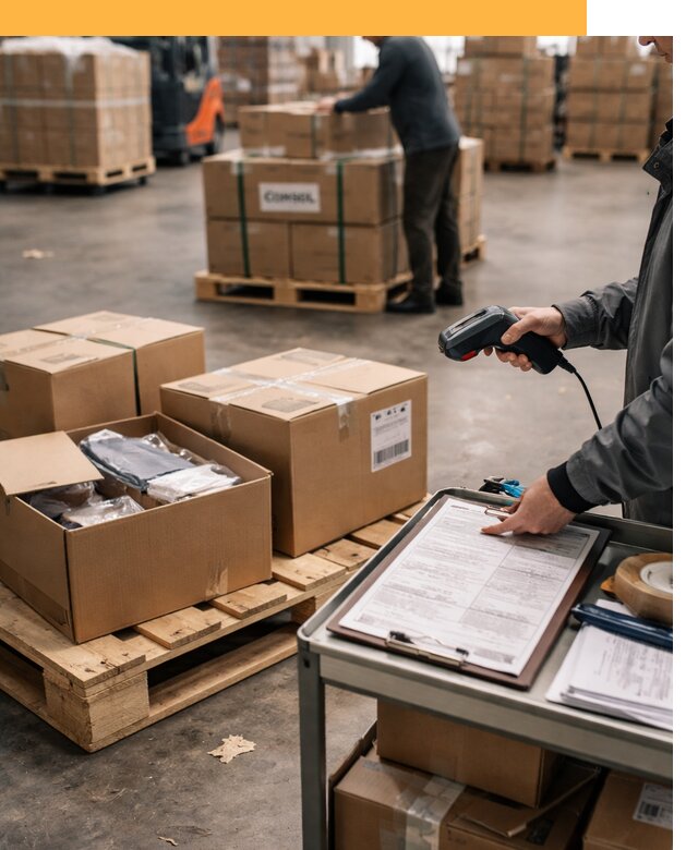 Сборные грузы из Китая: доставка, склад и таможня от 18355