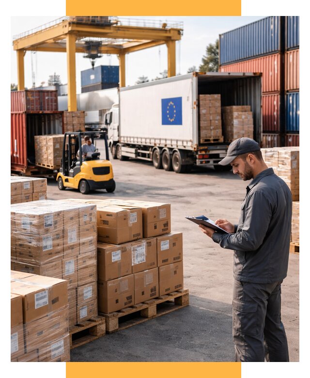 Доставка грузов из Европы от 12236 р., логистика СетСервис-Ссн