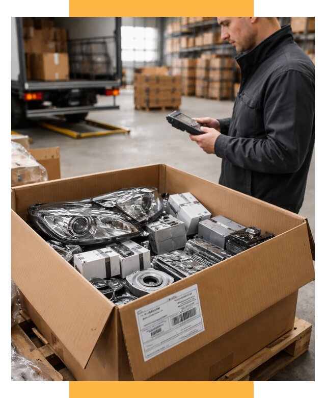 Доставка автозапчастей из Европы под ключ от 12746 р. | СетСервис-Ссн