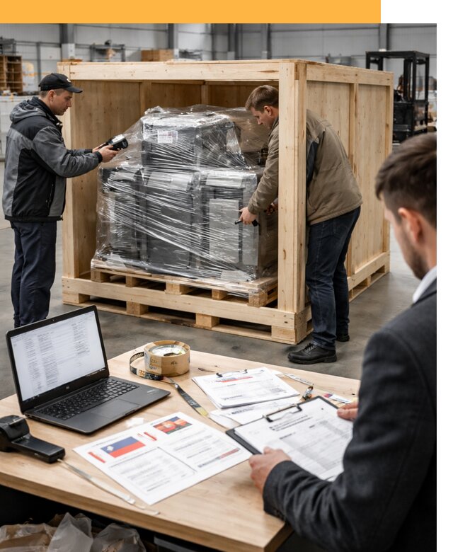 Доставка промышленного оборудования из США от 66281 руб