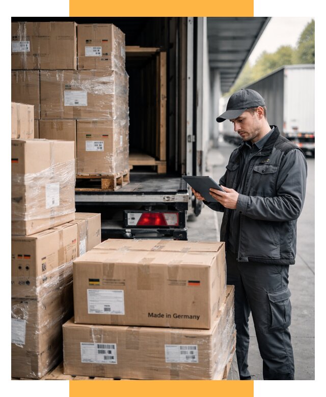 Доставка грузов из Германии от 45887 р. быстро - СетСервис-Ссн