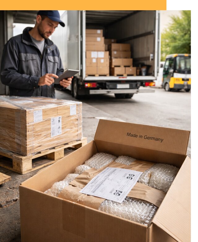Доставка грузов из Германии от 45887 руб с таможенным оформлением