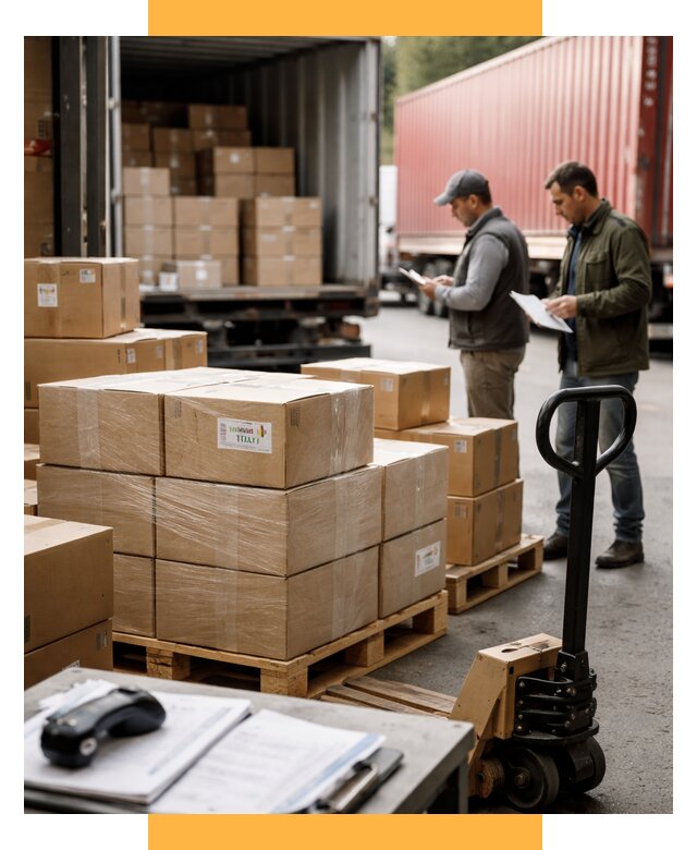 Доставка грузов из Италии в Россию от 18355 р. СетСервис-Ссн