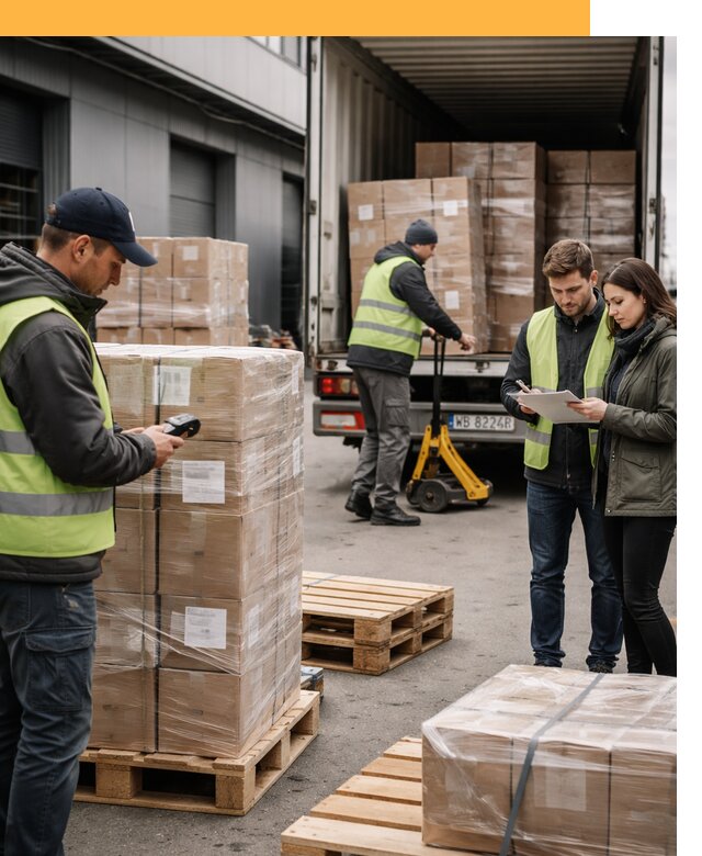 Доставка грузов из Польши: морем, авто и авиа от 7648