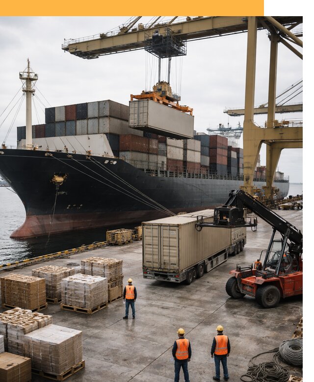 Морские перевозки из Индии: доставка FCL/LCL, таможня от 122364