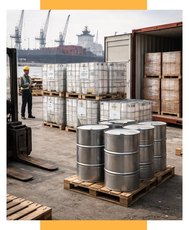 Доставка химического сырья из Индии от 254925 р. | СетСервис-Ссн