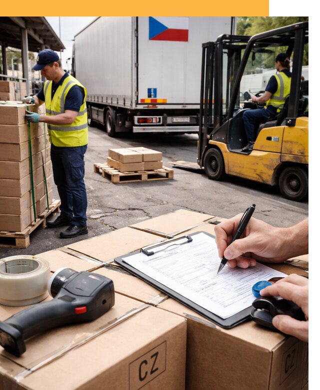 Доставка грузов в Чехию от 35690 руб, международные перевозки