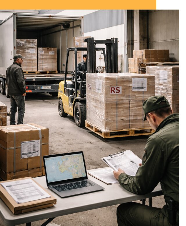 Доставка грузов в Сербию от 45887 руб, международные перевозки