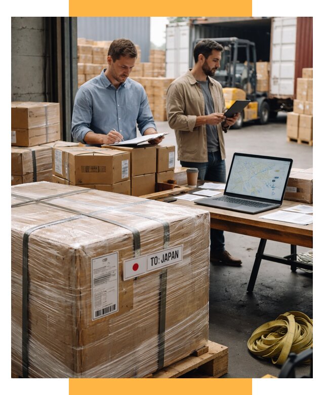 Доставка грузов в Японию от 25493 р., логистика СетСервис-Ссн