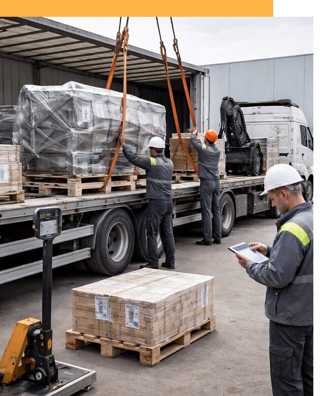 Перевозка крупного оборудования по миру от 30591 руб