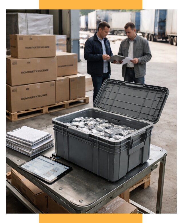 Перевозка комплектующих из Китая от 6628 р. | СетСервис-Ссн