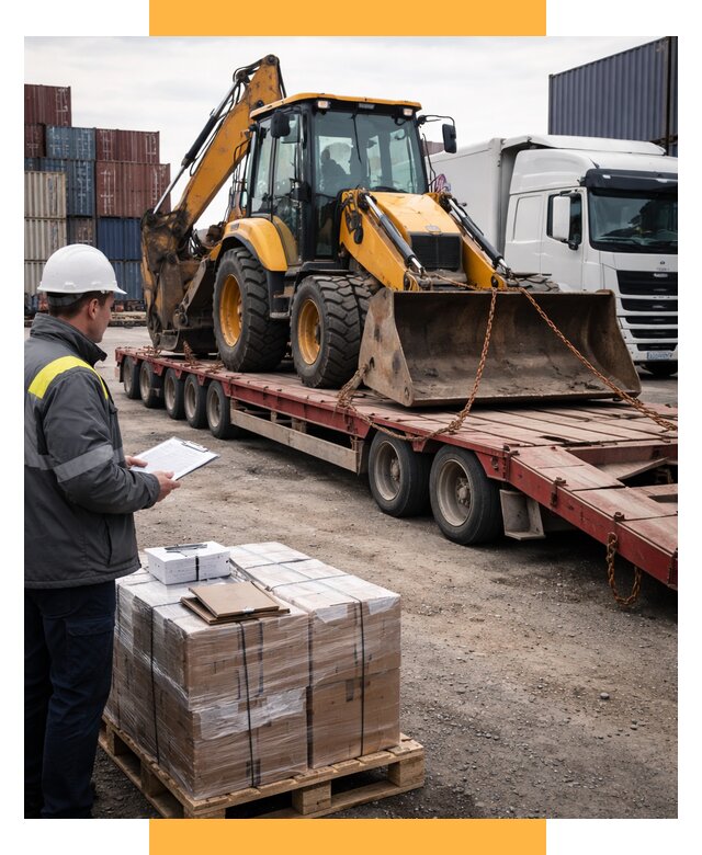 Международная перевозка спецтехники от 45887 р., СетСервис-Ссн