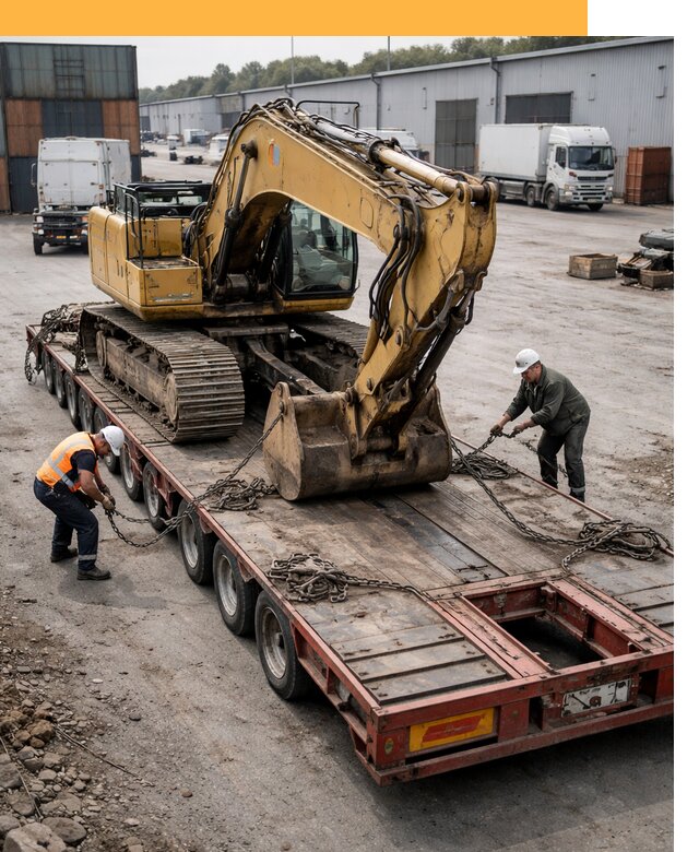 Перевозка спецтехники по России и миру от 45887 руб