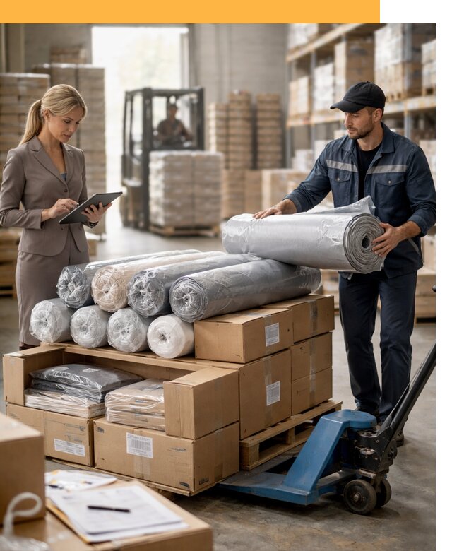 Перевозка текстиля по миру от 15296 руб. с таможней и страхованием