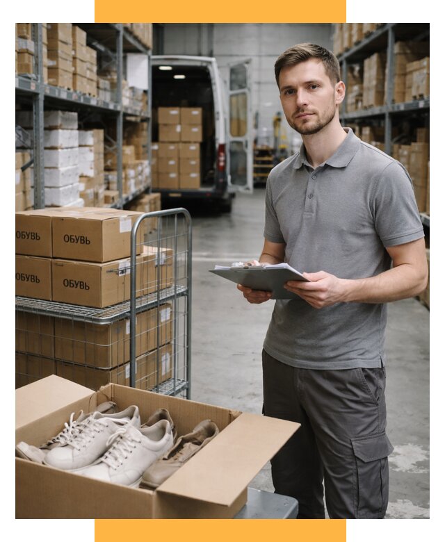 Доставка обуви из Китая и Турции от 4589 р. СетСервис-Ссн