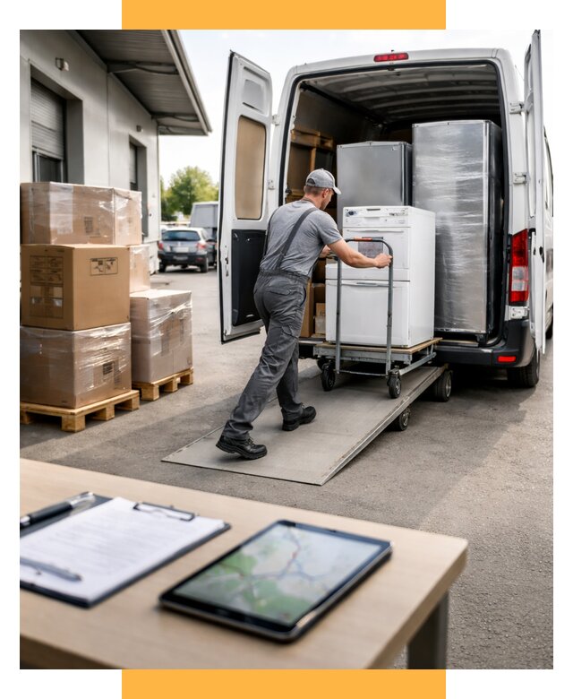 Перевозка бытовой техники от 6628 р. - логистика СетСервис-Ссн