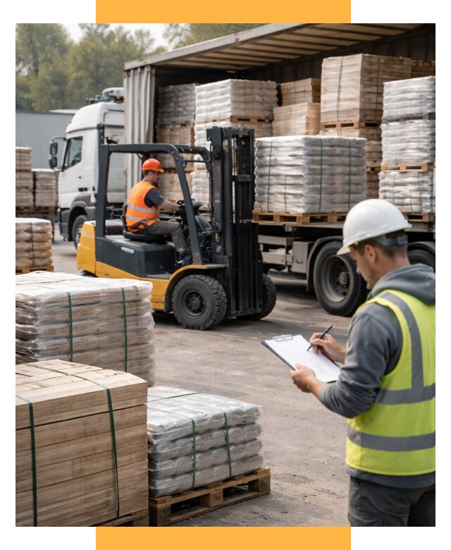 Перевозка строительных материалов от 5608 р. | СетСервис-Ссн