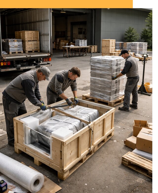 Перевозка выставочных грузов по миру от 25493 руб за м2 с таможней