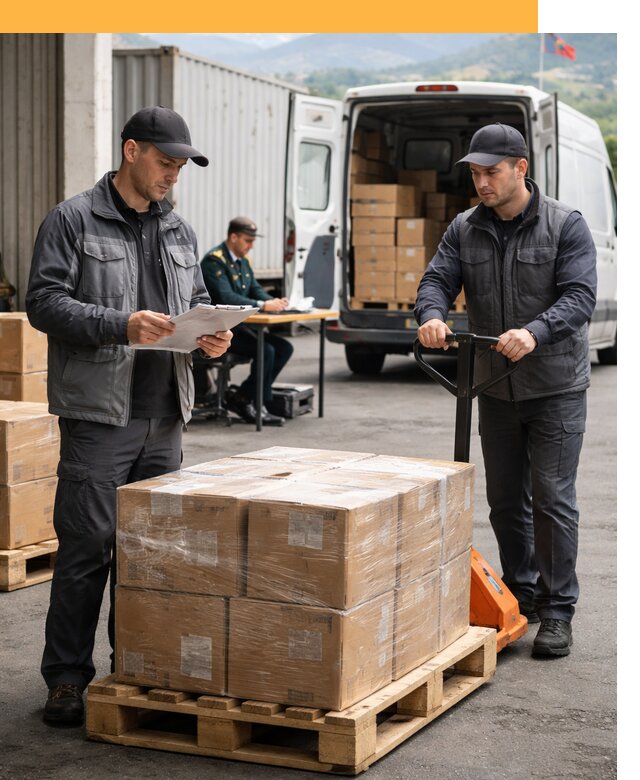 Доставка грузов через Армению, быстрая таможенная очистка от 25493