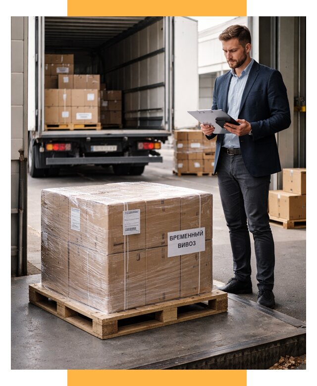 Временный вывоз товаров под ключ от 8158 р. | СетСервис-Ссн