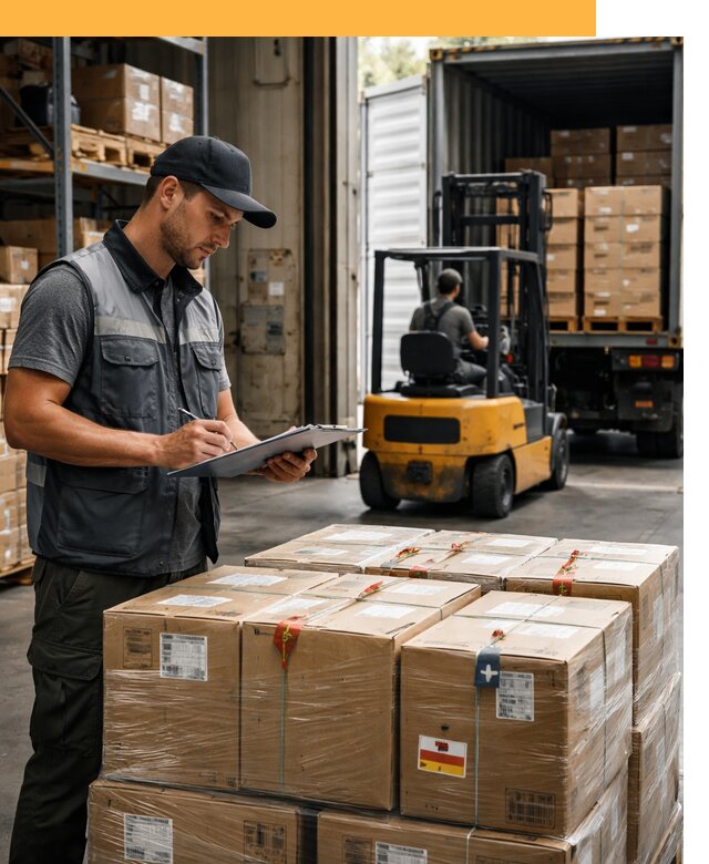 Реэкспорт товаров с таможенным оформлением и доставкой от 12236