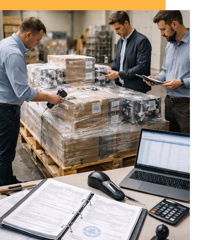 Таможенное оформление промышленного оборудования от 15296 руб.