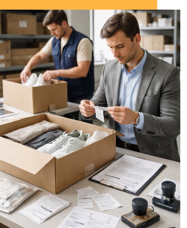 Таможенное оформление одежды и обуви по выгодной цене от 6628 руб