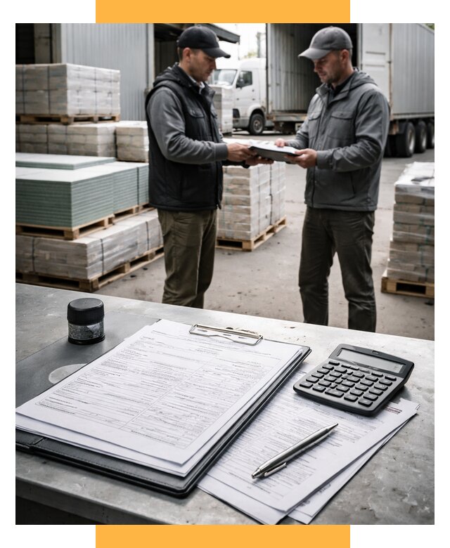 Таможенное оформление стройматериалов от 8667 р. | СетСервис-Ссн