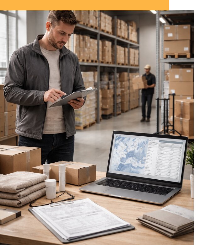 Закупка товаров в Европе под ключ: доставка, таможня от 7648 руб